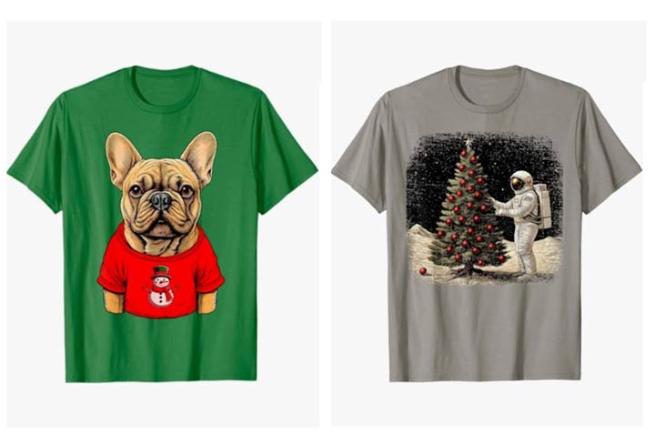 2024 Graphic Christmas T-Shirts